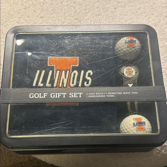 team golf Other - Illinois Golf Gift Set - Black and Orange